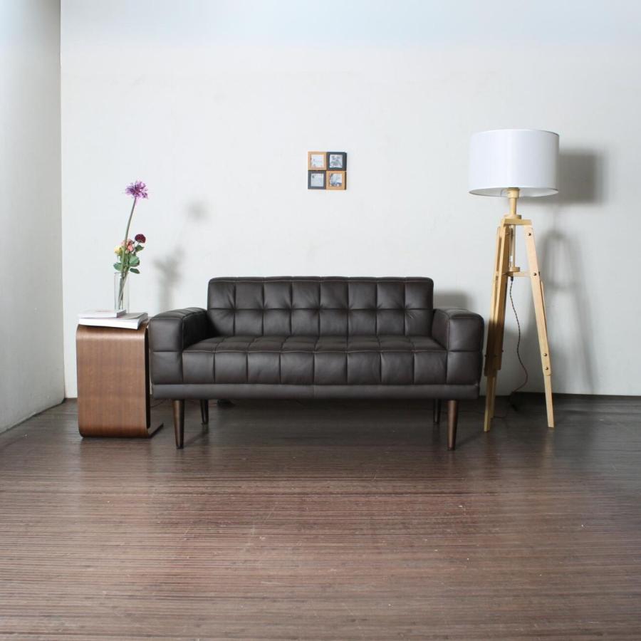 Lelax ソファ ソファー 革 レザー 本革 2人掛け コンパクト ダイニング