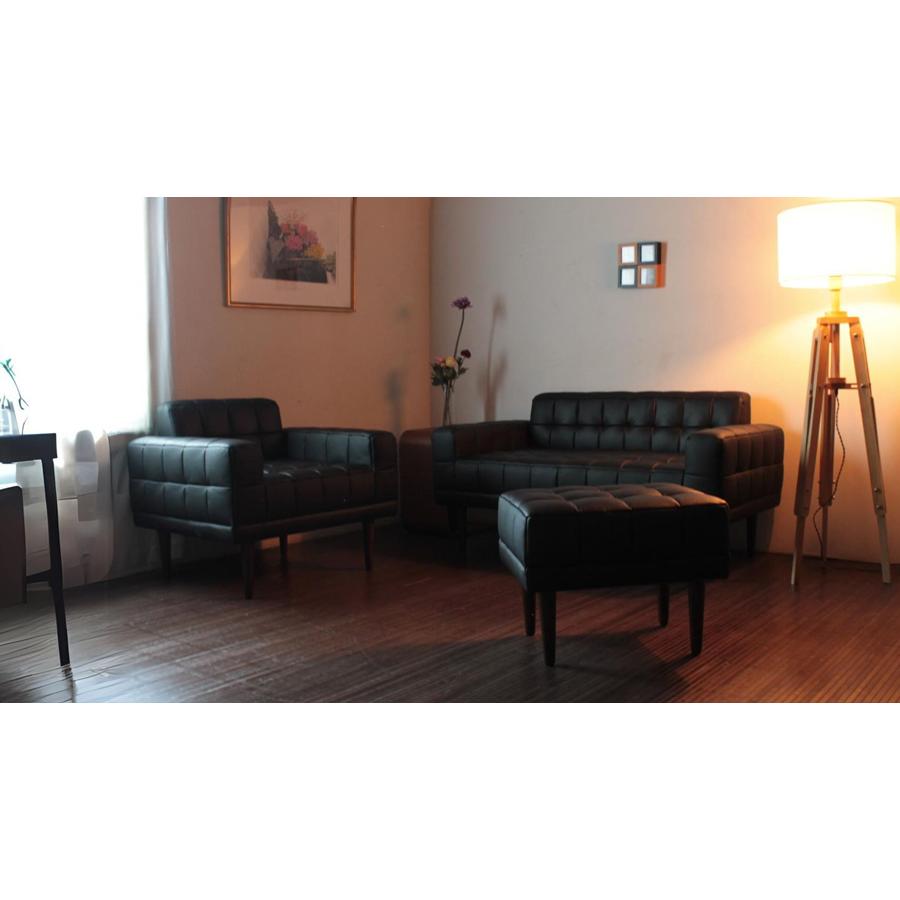 Lelax ソファ ソファー 革 レザー 本革 2人掛け コンパクト ダイニング