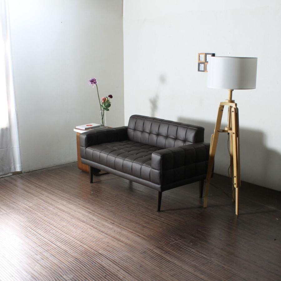 Lelax ソファ ソファー 革 レザー 本革 2人掛け コンパクト ダイニング