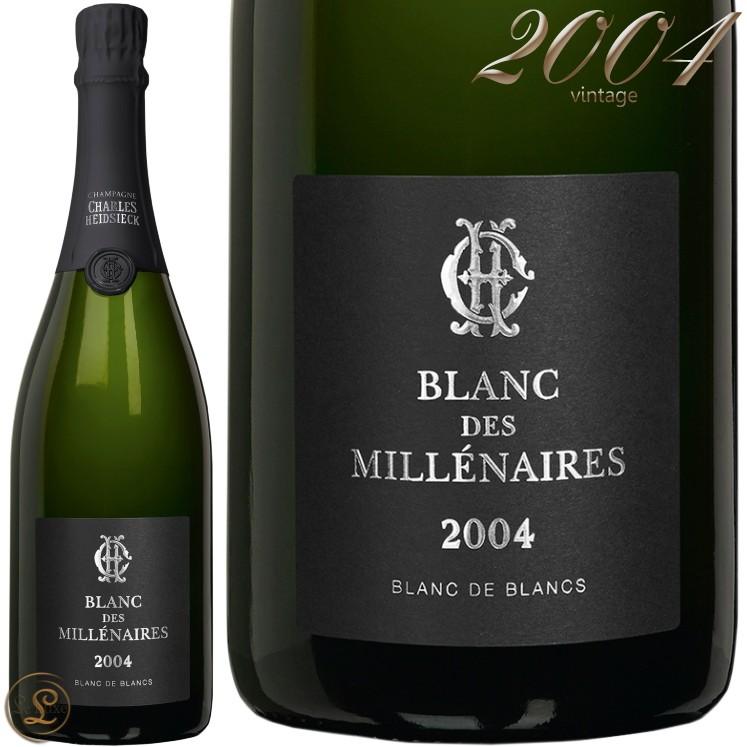 2004 ブラン デ ミレネール シャルル エドシック ブラン ド ブラン シャンパン 白 辛口 750ml Charles Heidsieck Blanc des Millenaires｜leluxewine