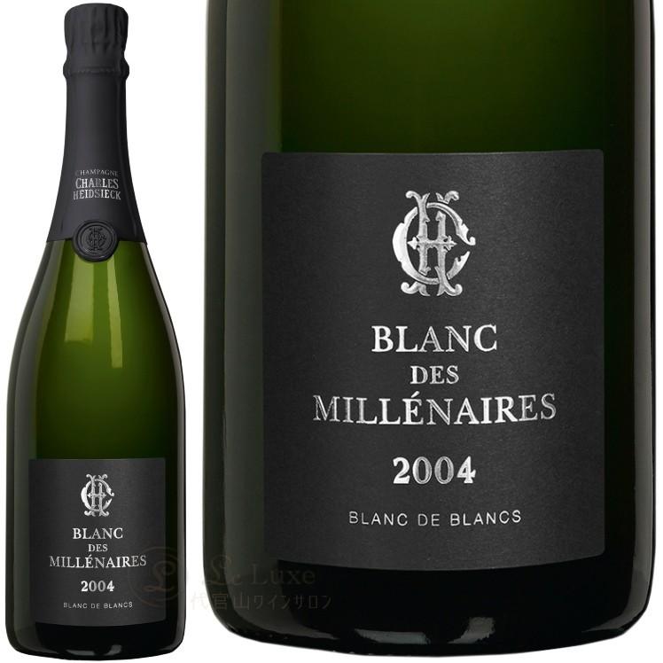 2004 ブラン デ ミレネール シャルル エドシック ブラン ド ブラン シャンパン 白 辛口 750ml Charles Heidsieck Blanc des Millenaires｜leluxewine｜02