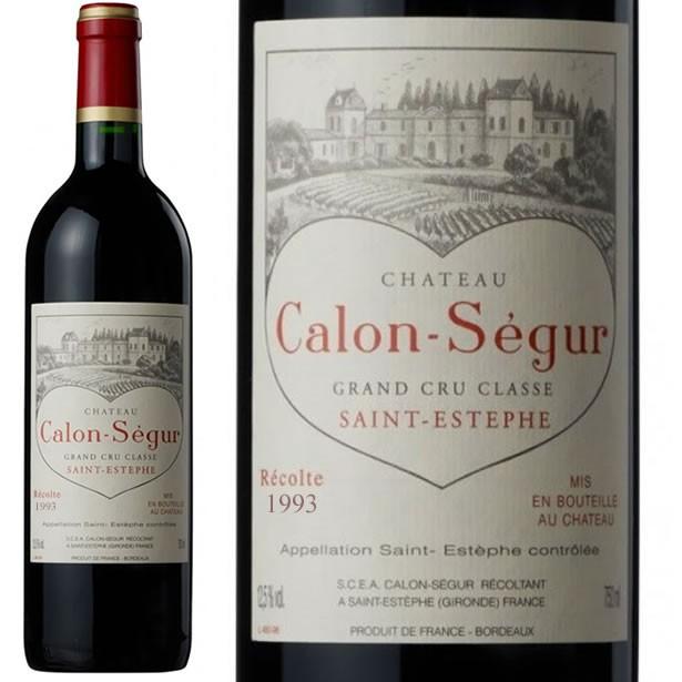 シャトー カロン セギュール 1993 赤ワイン 辛口 フルボディ 750ml ハート Purrworld Com