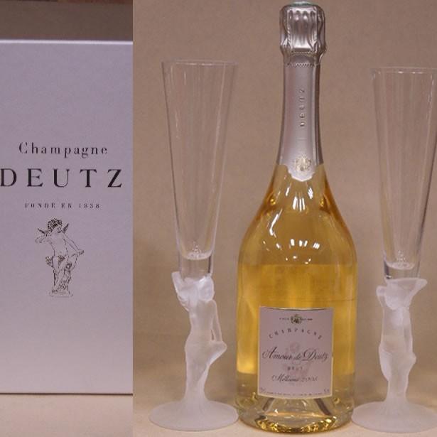 アムール・ド・ドゥーツ[2005] シャンパングラス2脚セット　化粧箱入り [750ml] 