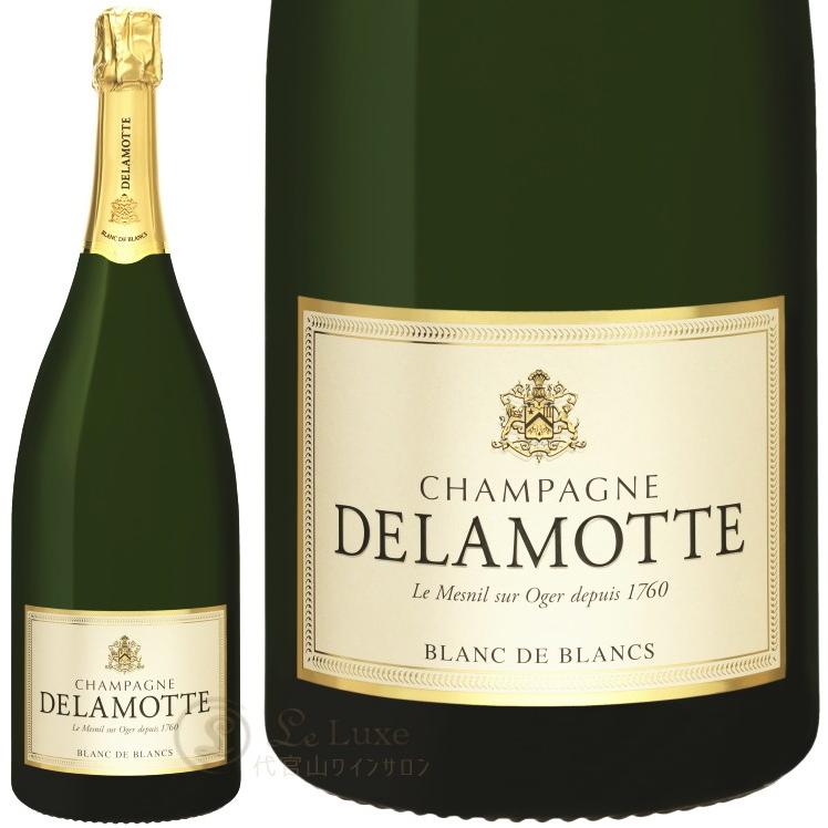 NV ブリュット ブランド ブラン マグナム ドゥラモット 正規品 シャンパン 辛口 白 1500ml Delamotte Brut Blanc de Blancs Magnum｜leluxewine｜02