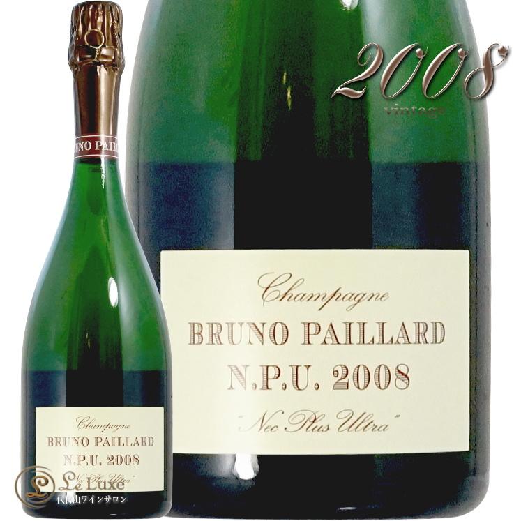 2008 NPU ネック プリュ ウルトラ ブルーノ パイヤール 正規品 シャンパン 辛口 白 750ml Bruno Paillard N.P.U. Nec Plus Ultra｜leluxewine｜02