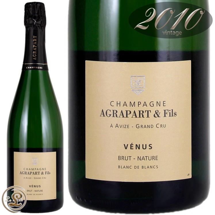 ブラン ド ブラン ヴェニュス ブリュット ナチュール グラン クリュ 2010 アグラパール 正規品 シャンパン 辛口 白 750ml Agrapart et Fils Blanc de Blancs Ven
