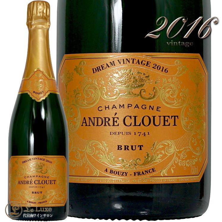 2016 ドリーム ヴィンテージ アンドレ クルエ シャンパン 白 辛口 750ml Andre Clouet Dream Vintage｜leluxewine