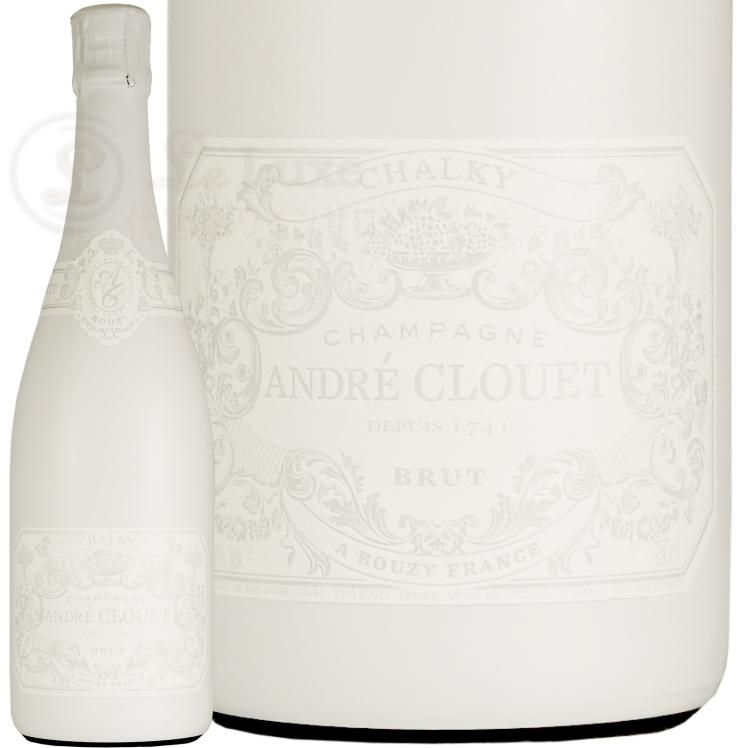 NV チョーキー ブリュット アンドレ クルエ ブラン ド ブラン ギフト ボックス シャンパン 白 辛口 750ml Champagne Andre Clouet Chalky brut Blanc de Blancs｜leluxewine｜02