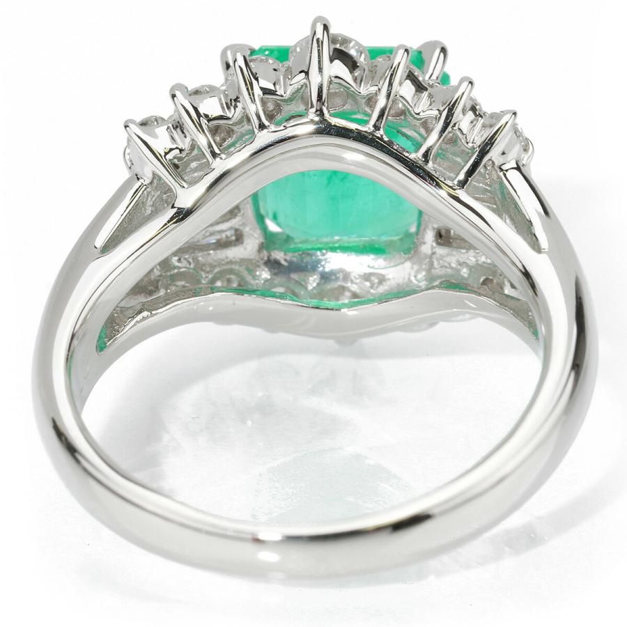 ジュエリーマキ リング 指輪 エメラルド 2.74ct ダイヤモンド 0.97ct