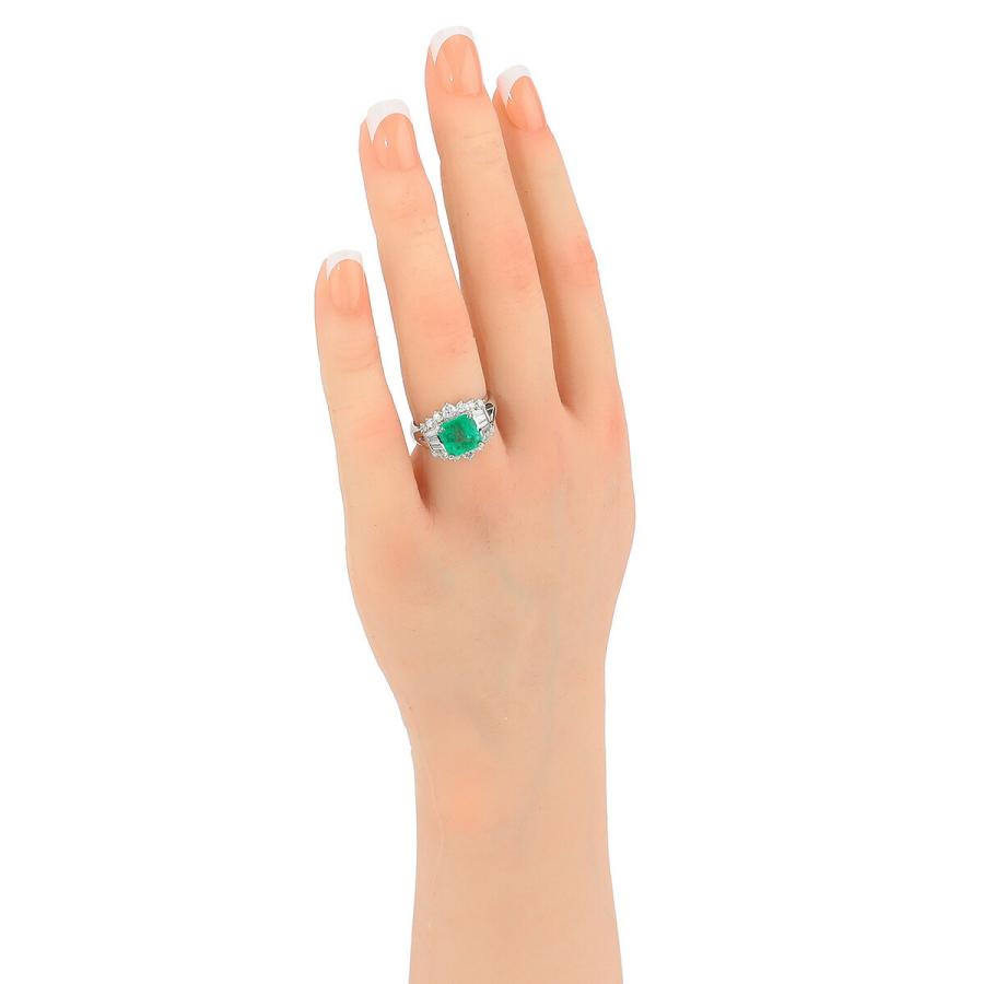 ジュエリーマキ リング 指輪 エメラルド 2.74ct ダイヤモンド 0.97ct