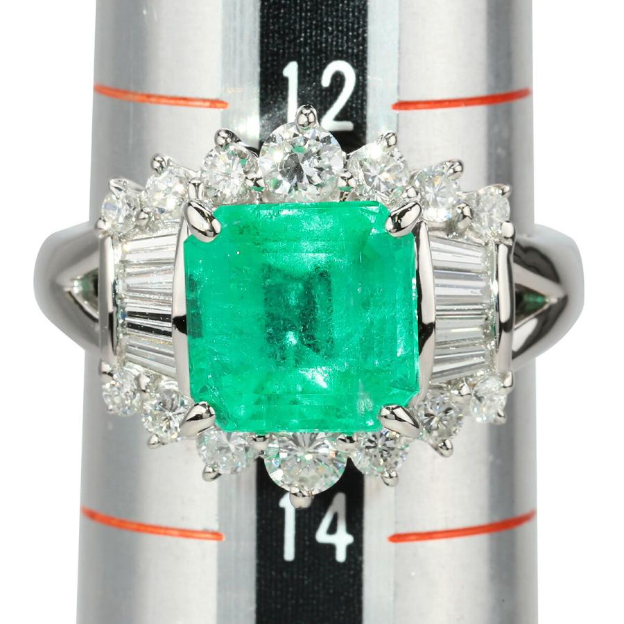 ジュエリーマキ リング 指輪 エメラルド 2.74ct ダイヤモンド 0.97ct