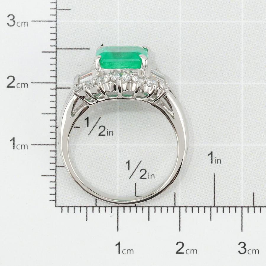 ジュエリーマキ リング 指輪 エメラルド 2.74ct ダイヤモンド 0.97ct