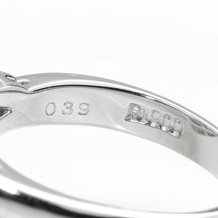 南洋真珠 10.8mm ダイヤモンド 0.39ct プラチナ Pt900 パールリング 13