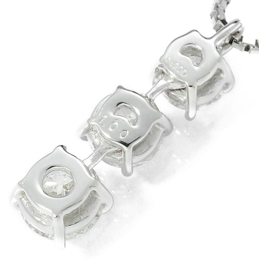 ネックレス SIクラス ダイヤモンド 1ct プラチナ Pt850 中古 返品OK 