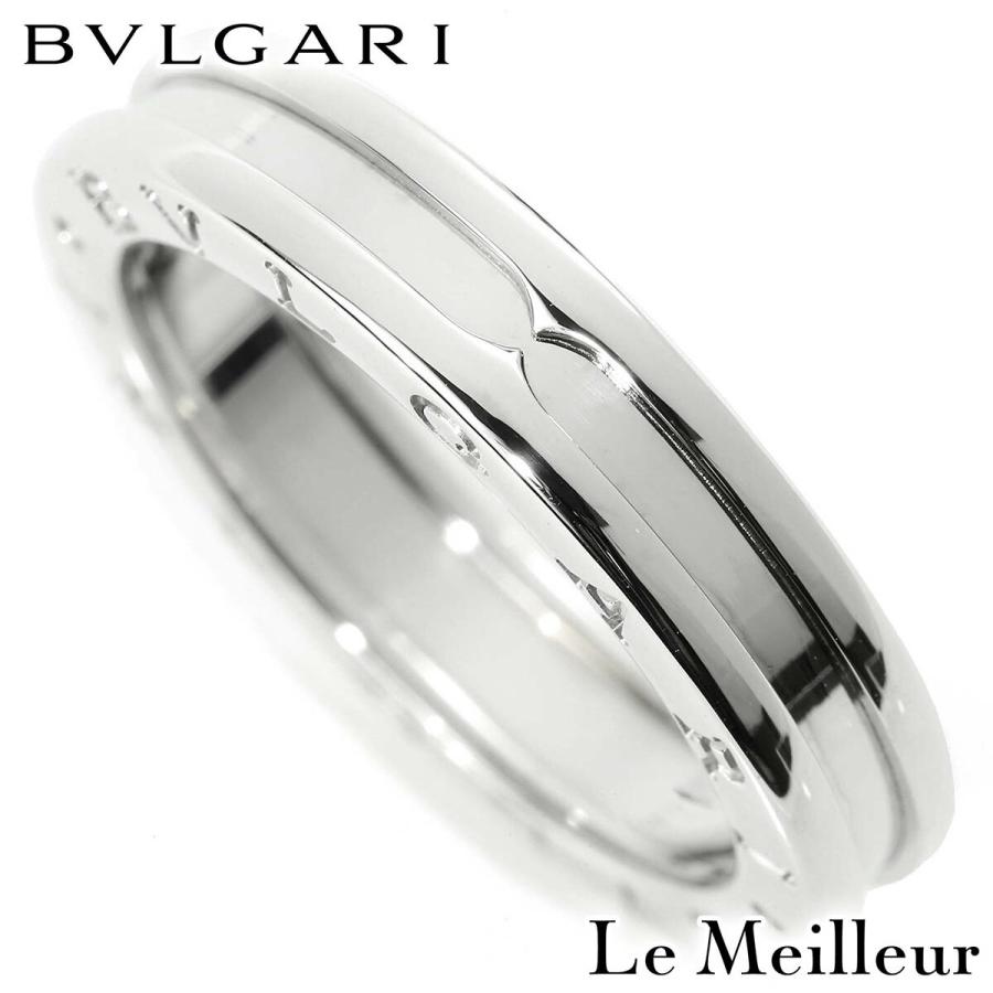 BVLGARI ビー・ゼロワン　ビーゼロワン　リング　ホワイトゴールド BVLGARI（ブルガリ） ビー・ゼロワン 1バンドリング ホワイトゴールド