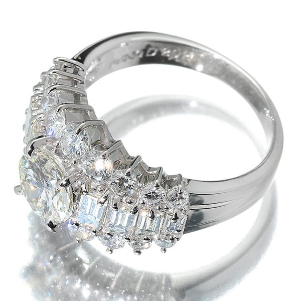 ボリュームリング VERY GOOD VSクラス Kカラー 指輪 ダイヤモンド  