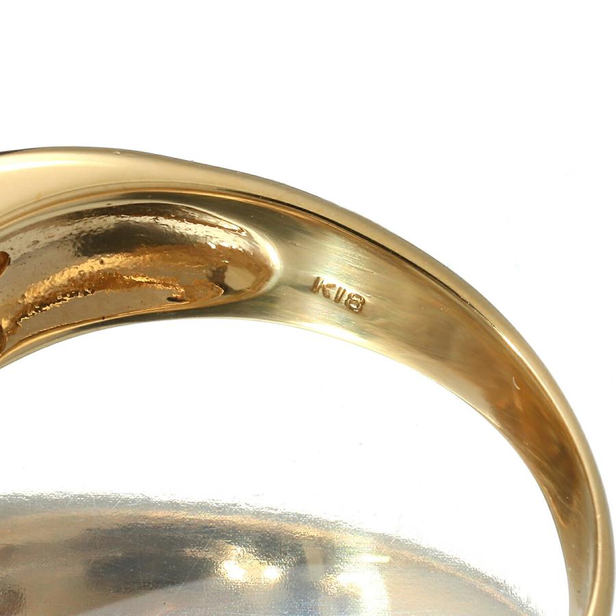 ダイヤモンド 1.03ct イエローゴールド K18YG リング 14号 指輪 新品 