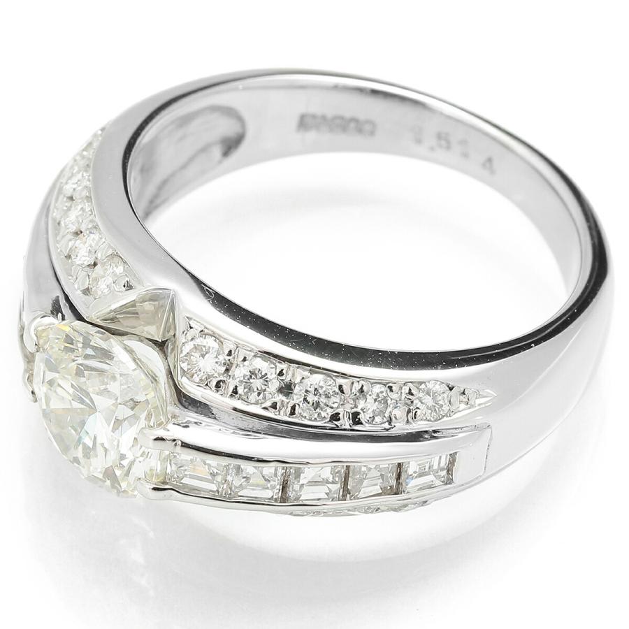 リング GOOD SIクラス Lカラー 指輪 ダイヤモンド 1.514ct 0.97ct  