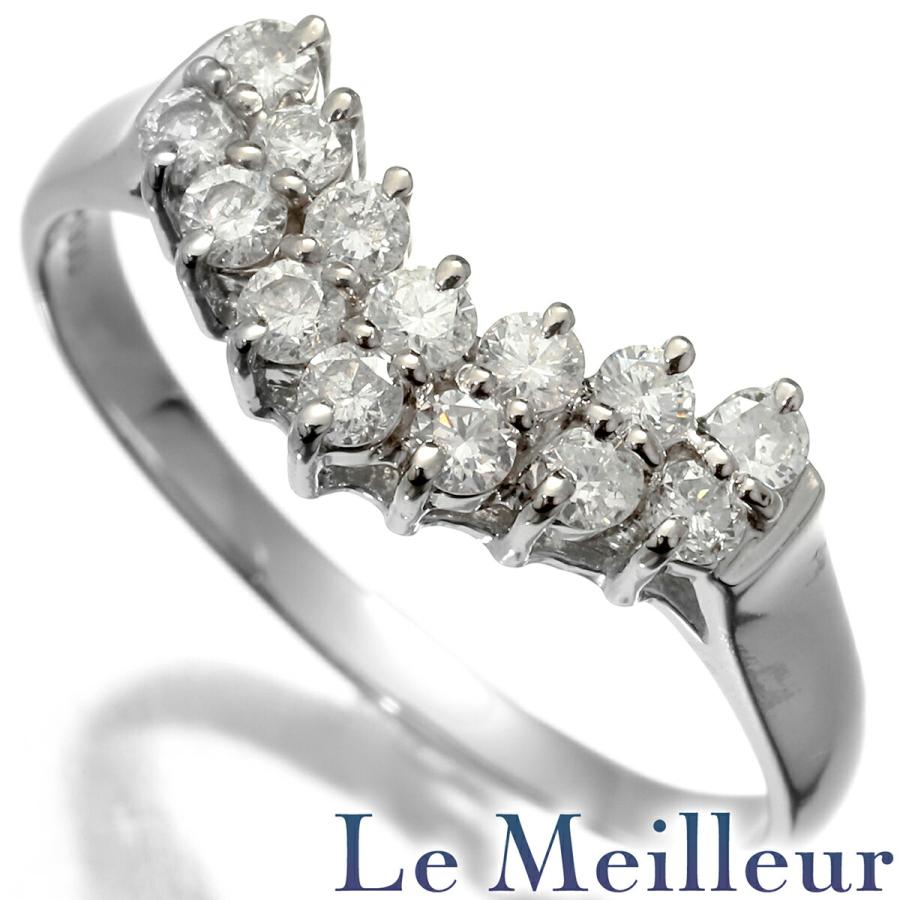 BBB様1カラット K18 GSTV天然ダイヤモンドリング V字 デザインリング 1カラット K18 GSTV天然ダイヤモンドリング V字 デザインリング 18金