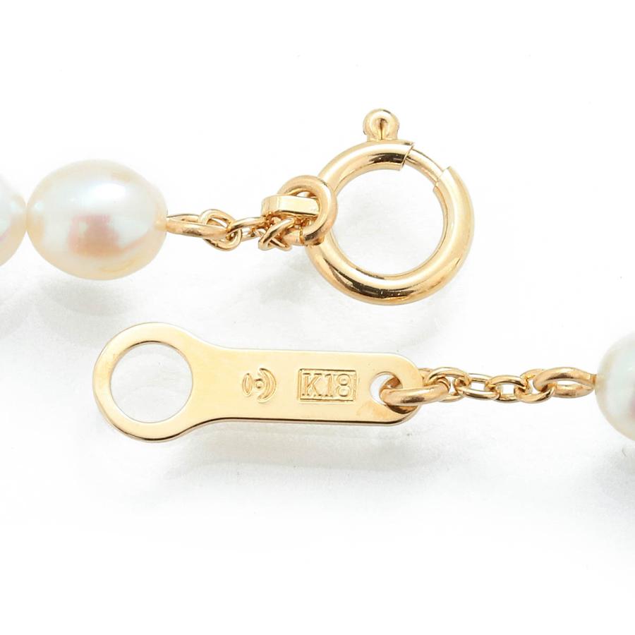 TASAKI（タサキ） パール ステーション ブレスレット 真珠 イエロー