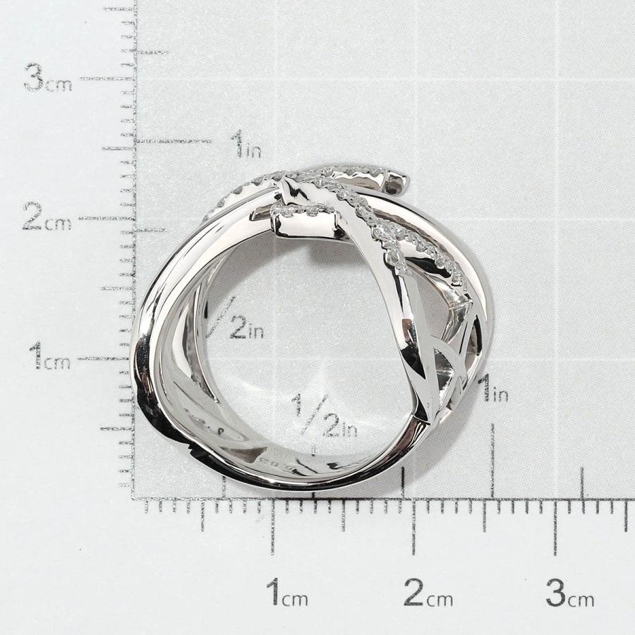 リング SIクラス 指輪 ダイヤモンド 0.83ct プラチナ Pt900 14号 中古 