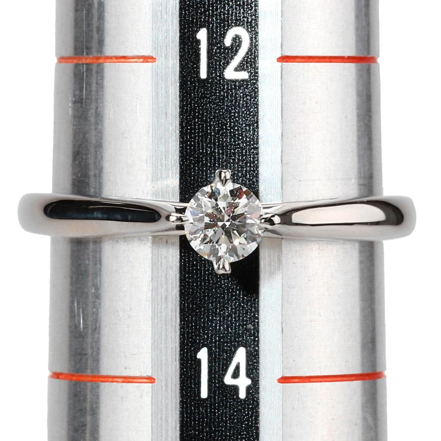 4℃（ヨンドシー） 1粒リング 指輪 ダイヤモンド 0.23ct プラチナ Pt995 