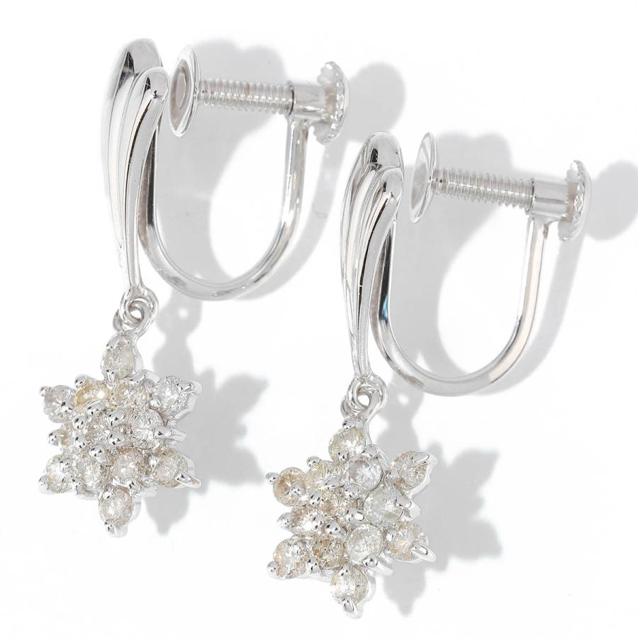 イヤリング ダイヤモンド 0.5ct ホワイトゴールド K14WG 中古 返品OK RE-PRICE |  | 01