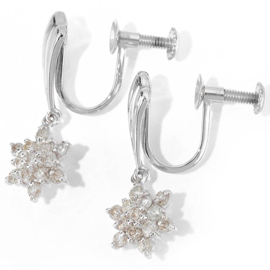 イヤリング ダイヤモンド 0.5ct ホワイトゴールド K14WG 中古 返品OK RE-PRICE |  | 02
