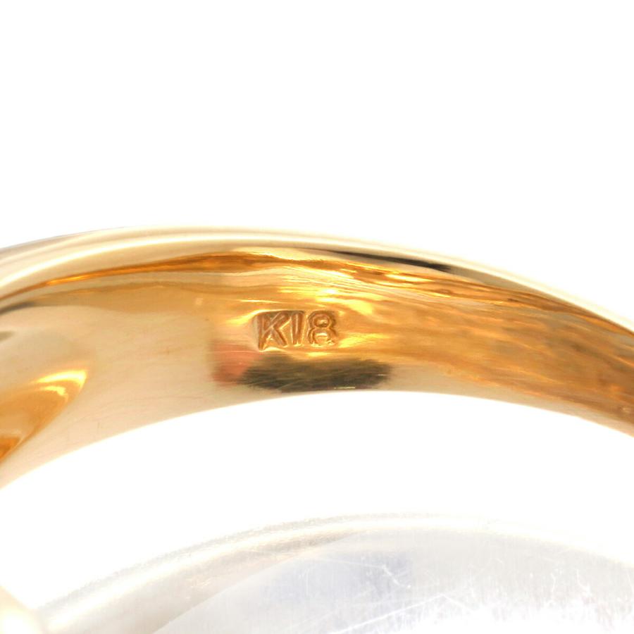 ダイヤモンド 0.28ct イエローゴールド K18YG リング 13号 指輪 新品仕上済 中古 返品OK_2