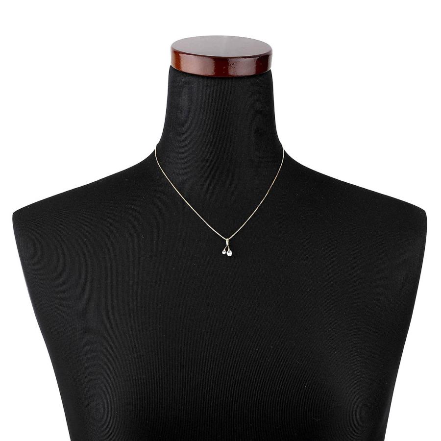 ペンダントネックレス ダイヤモンド 0.325ct イエローゴールド K18YG 中古 返品OK_6