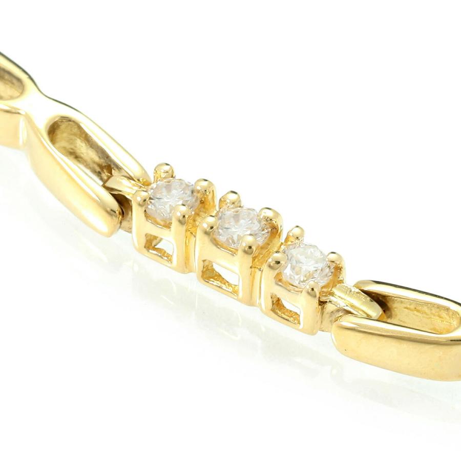 ブレスレット ダイヤモンド 1.15ct K18 中古 返品OK : Le meilleur 