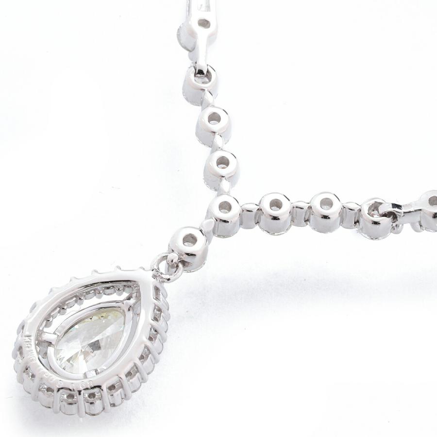 ダイヤモンド 0.508ct Lカラー SI1 0.68ct ホワイトゴールド K18WG 