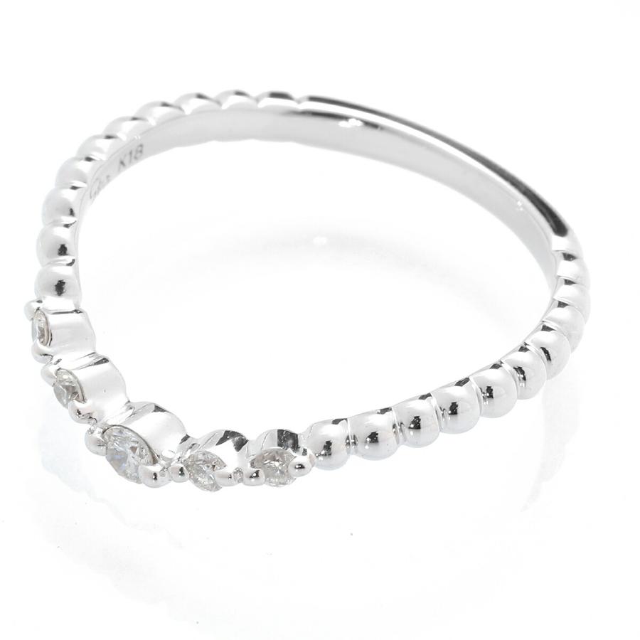 【美品】スタージュエリー　ホワイトゴールド　2wayリング STAR JEWELRY（スタージュエリー） STAR JEWELRY 2ZR1182 リング