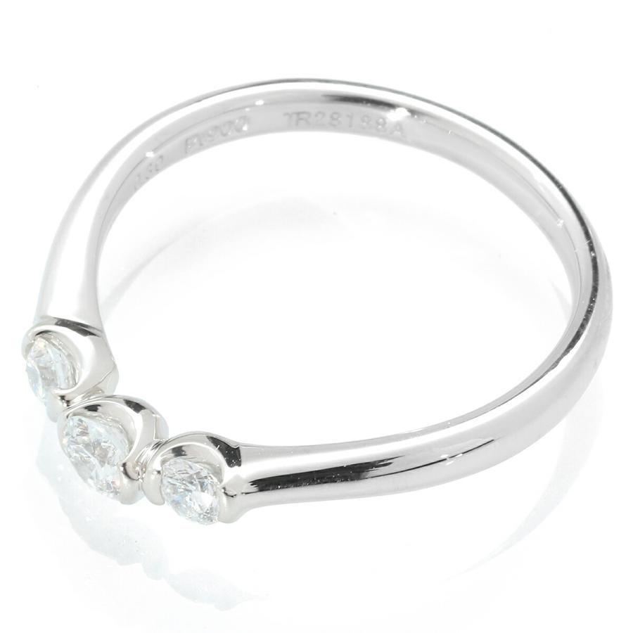 Trilogy（トリロジー） リング 3P ダイヤモンド 0.3ct プラチナ Pt900 