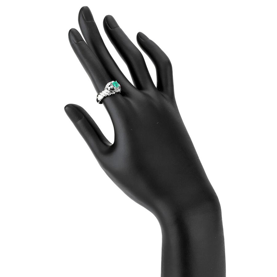 ジュエリーマキ Jewelry MAKI リング エメラルド 0.31ct プラチナ
