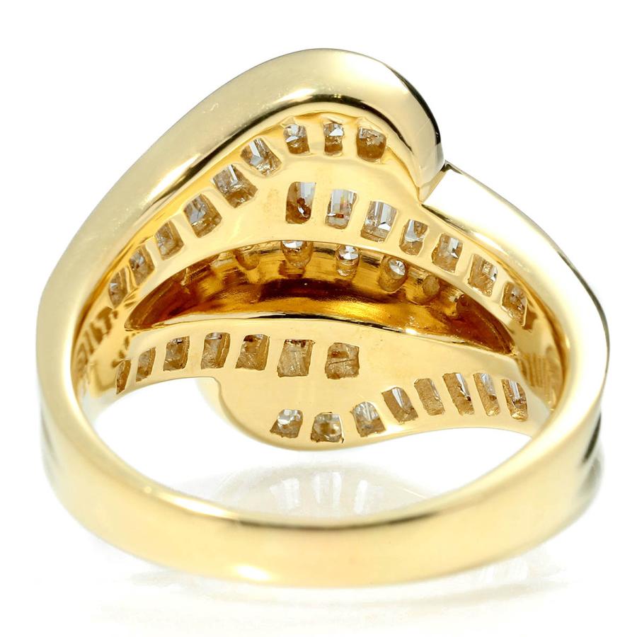 ダイヤモンド 1.21ct イエローゴールド K18YG リング 14号 指輪 新品 