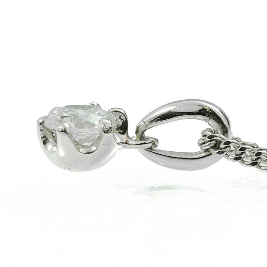 1粒 ペンダント Fカラー SI-2 GOOD ダイヤモンド 0.321ct プラチナ 