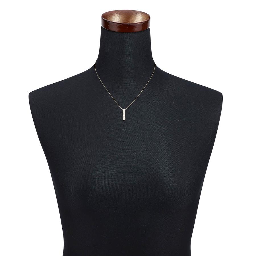 ペンダントネックレス I1クラス ダイヤモンド 0.35ct イエローゴールド K18YG 中古 返品OK_5