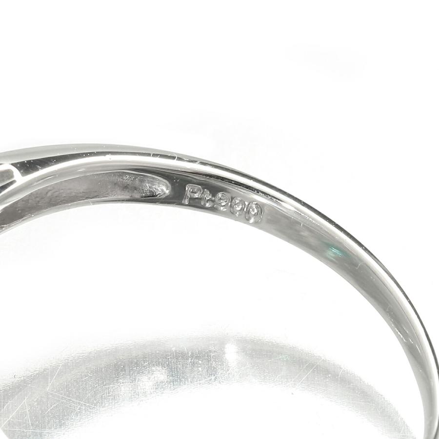 ヘイローデザインリング 指輪 エメラルド 0.22ct ダイヤモンド 0.4ct  
