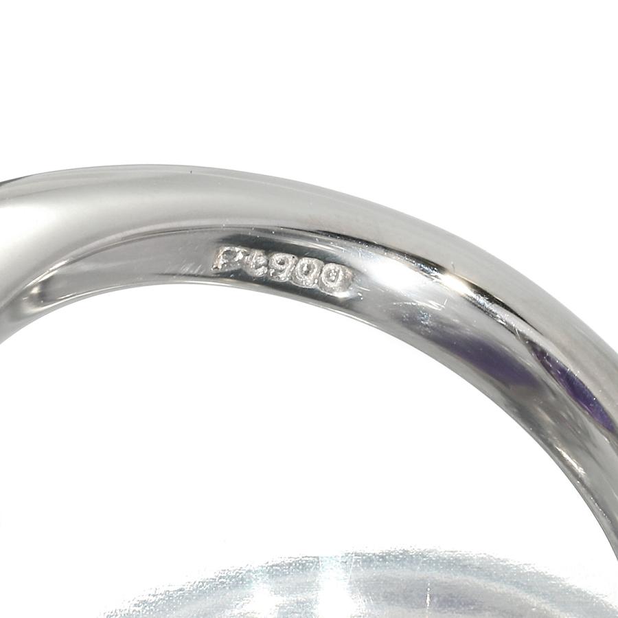 オ*ブ様 アメジスト大粒ダイヤ0.08　18k pt900 ヴィンテージ指輪 onlr0266.jpg