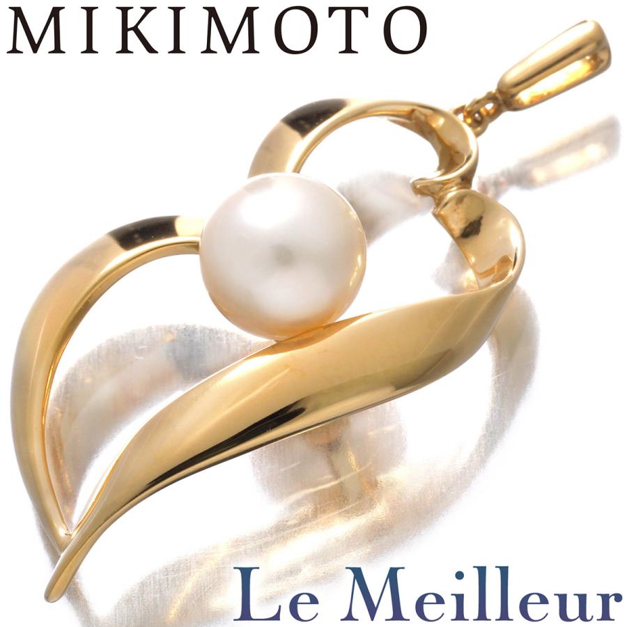 MIKIMOTO ミキモト ペンダントトップ 真珠 6.7mm K18 中古 プレラブド  