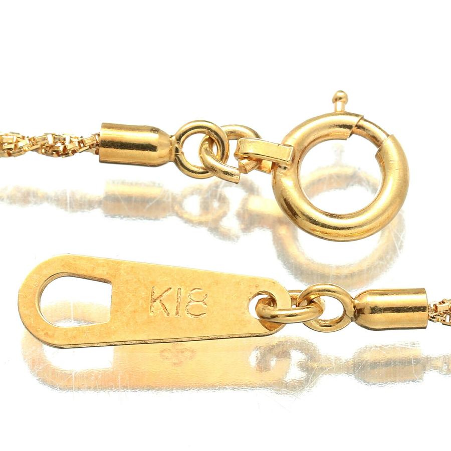 ほぼ未使用 K18 ジュエリーマキ ペンダントトップ ペリドット ゴールド ジュエリーマキ ペンダントネックレス ペリドット K18 MAKI 中古