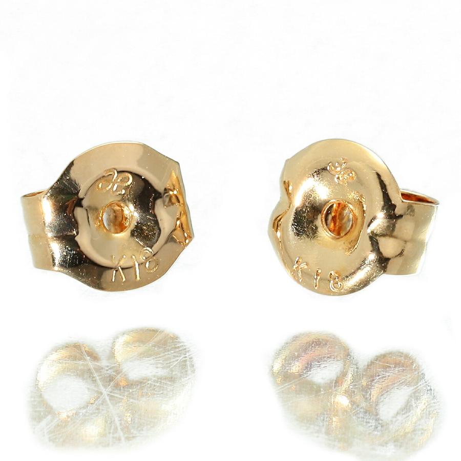 ジュエリーマキ　k18 刻印あり　ダイヤモンドピアス　片耳 ジェエリーマキ ピアス ダイヤモンド K18 MAKI 中古 プレラブド