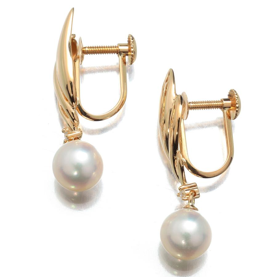 TASAKI（タサキ） パールペンダントイヤリング 真珠 6.75mm 