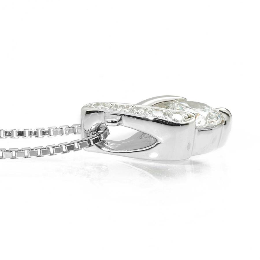 ダイヤモンド 0.305ct プラチナ Pt900 ペンダントネックレス H