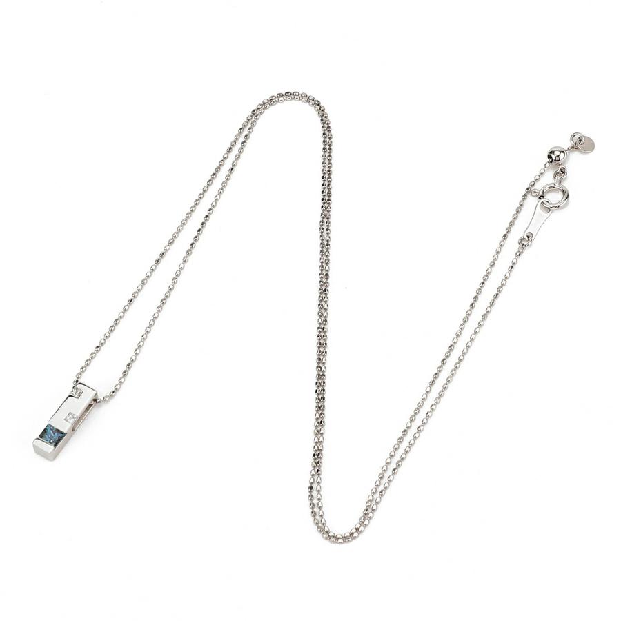 ペンダントネックレス アレキサンドライト 0.23ct ダイヤモンド 