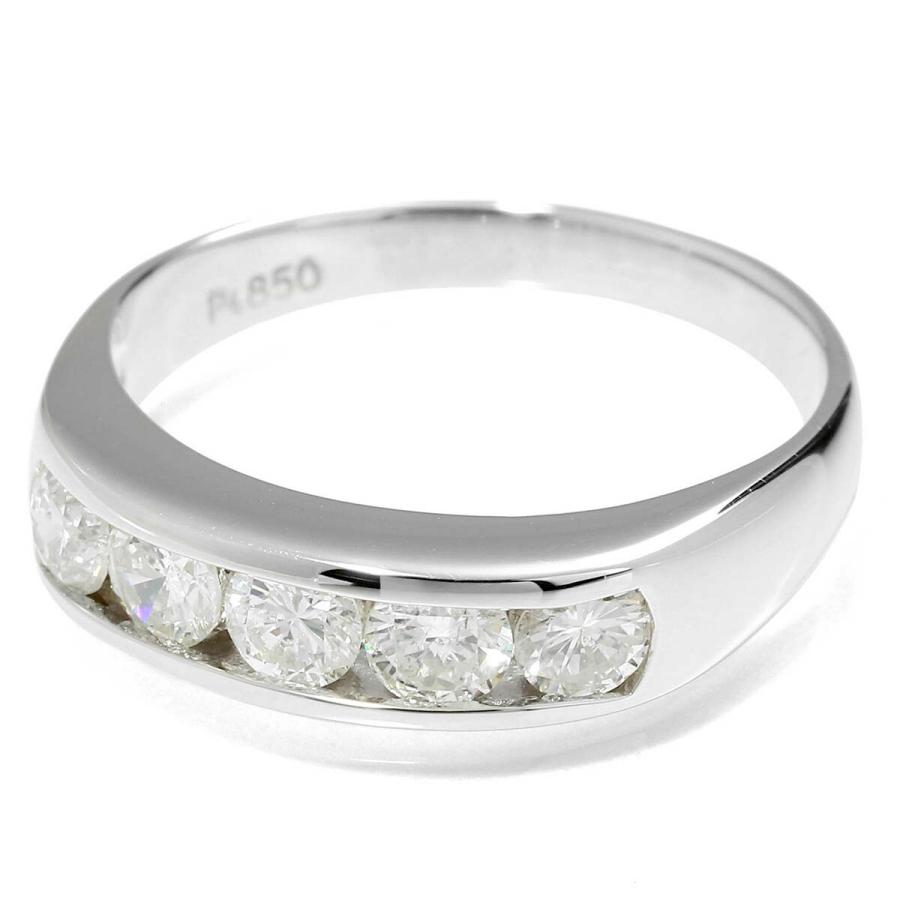 リング 指輪 ダイヤモンド 0.8ct プラチナ Pt850 13号 中古 返品OK