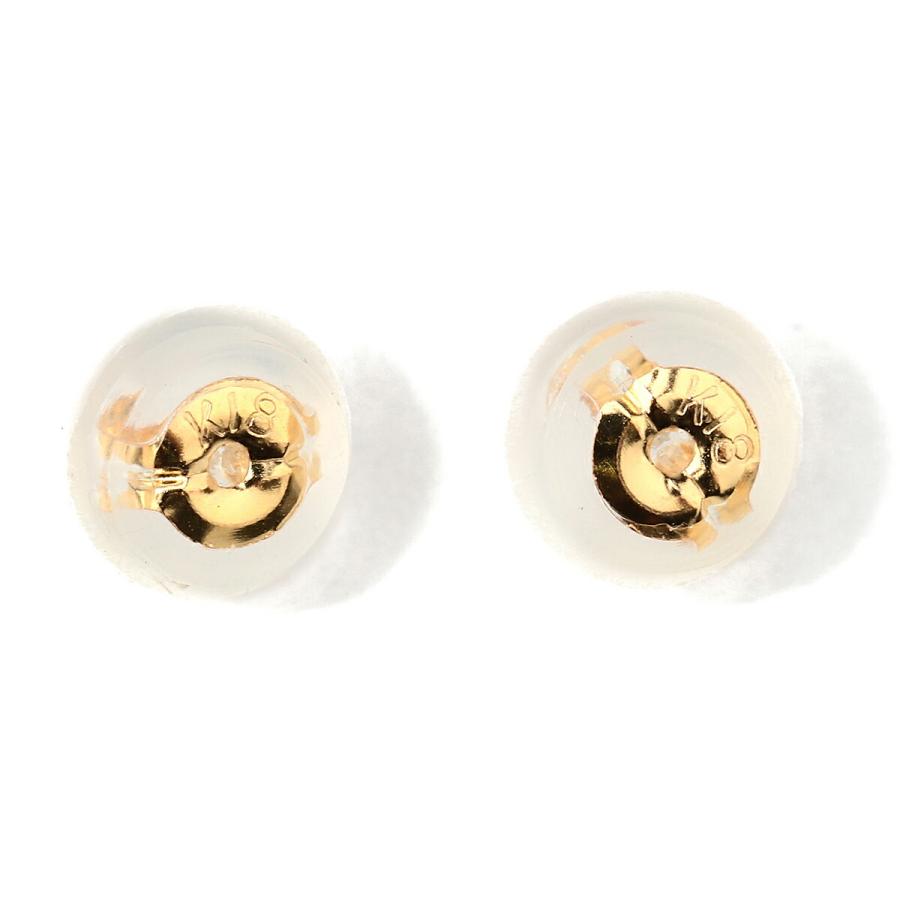 新品 ネコモチーフピアス ダイヤモンド イエローゴールド K18YG 新品 未使用の画像