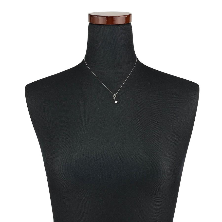 ダイヤモンド 0.41ct プラチナ Pt850 ペンダントネックレス  新品仕上済 中古 返品OK RE-PRICE |  | 05
