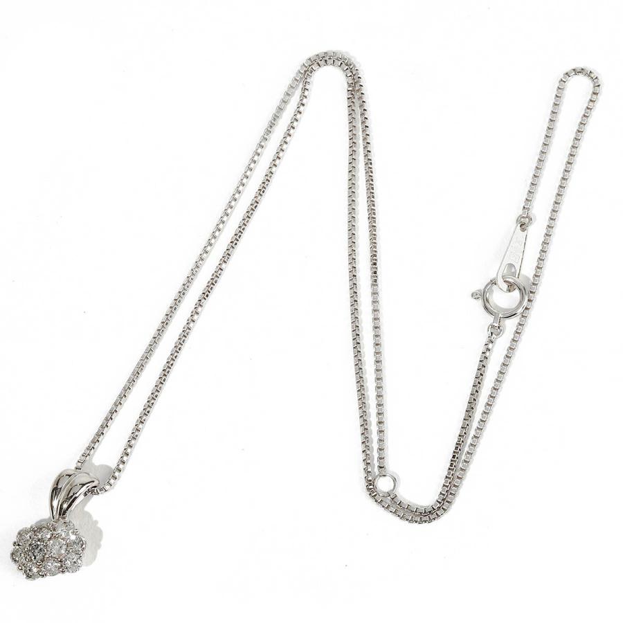 ダイヤモンド 0.50ct プラチナ Pt900 フラワーモチーフペンダント